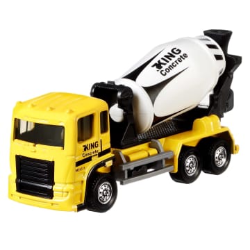Matchbox Working Rigs, 4-Pack Toy Construction Trucks With Moving Parts