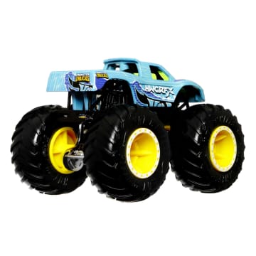 Hot Wheels Monster Trucks Vehículo de Juguete Color Shifter Race Ace Escala 1:64