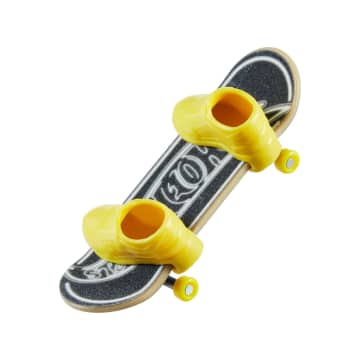 Hot Wheels Skate Veículo de Brinquedo Skateboard LINED LUMINESENCE™ com Tênis