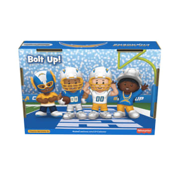 Little People Collector Los Angeles Chargers Special Edition Set For Adults & NFL Fans, 4 Figures