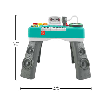 Fisher-Price Ríe y Aprende Juguete para Bebés Mesa Musical Aprende Conmigo