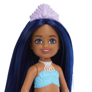 Mermaid Chelsea Barbie Doll With Blue Hair And Tail, Mermaid Toys
