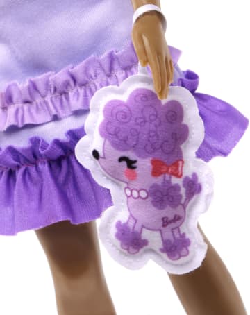 Barbie My First Barbie Boneca Saia Listrada com Puddle