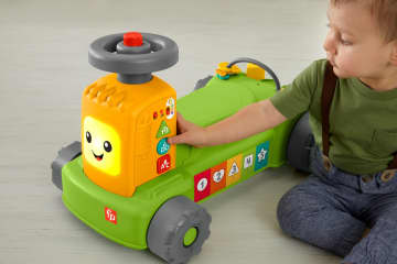 Fisher-Price Juguete para Bebés Tractor de Aprendizaje 4 en 1