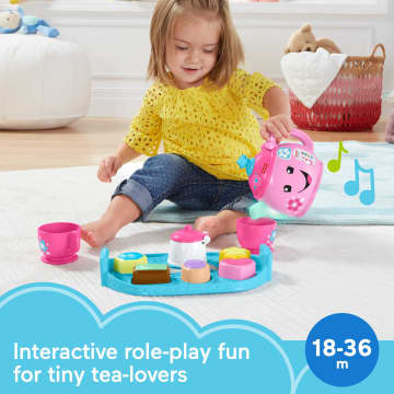 Fisher-Price Laugh & Learn Sweet Manners Play Tea Sets & Dishes, 10 Pieces