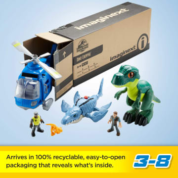 Imaginext Jurassic World Dinosaur Chopper Figure & Vehicle Set - Image 2 of 6