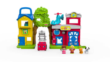 Little People Juguete para Bebés Estación De Rescate De Mascotas