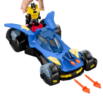 Imaginext DC Super Friends Vehículo de Juguete Batimóvil Clásico