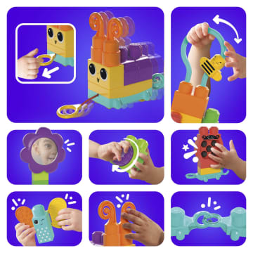 Mega Bloks Juguete de Construcción Oruguita Bailadora