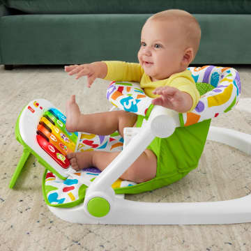 Fisher-Price Siège de Luxe Avec Piano Musical, Plateau à Collation