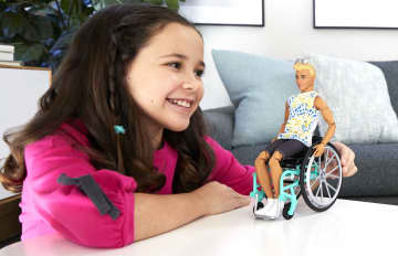 Ken Fashionistas Doll #167 With Wheelchair & Ramp - Image 2 of 6