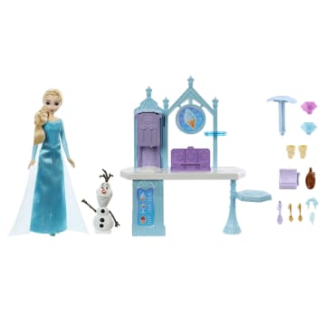 Disney Frozen Set de Juego Carrito de Helados de Elsa y Olaf