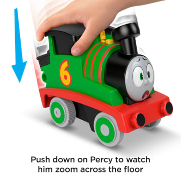 Fisher-Price Thomas & Friends Press 'n Go Stunt Engine Percy