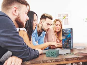 Escape Room in A Box: Time Drifters Kira's Story Party Game For 13 Year Olds & Up