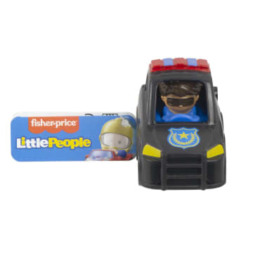 Little People Hot Wheels Juguete para Bebés Vehículo Wheelies de Policía