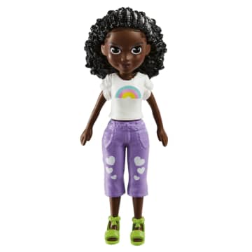 Polly Pocket Conjunto de Brinquedo Pacote de modas Arco-íris Color Pop