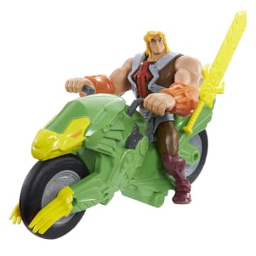 Masters of the Universe Animated Figura de Acción He-Man y Vehículo