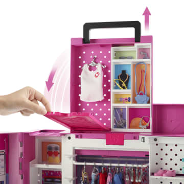 Barbie Coffret Placard de Rêve, 60+ Cm Largeur, 35+ Éléments, 3+ Ans - Image 3 of 6