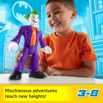 Imaginext DC Super Friends the Joker XL 10-Inch Poseable Figure For Preschool Kids