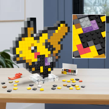 MEGA Pokémon Jogo de Construção Pikachú Pixel - Image 2 of 6