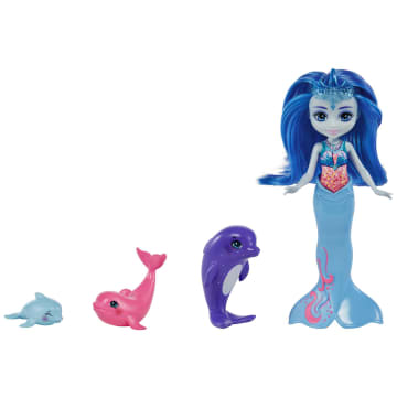 Enchantimals Muñeca Familia De Delfines