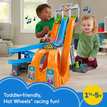 Hot Wheels Racing Loops Tower By Little People - Image 2 of 6