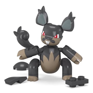 MEGA Pokémon Jogo de Construção Pokébola Alolan Ratata - Imagen 3 de 6