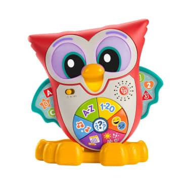 Fisher-Price Linkimals Juguete para Bebés Búho Ojos Luminosos