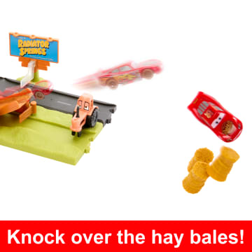 Disney and Pixar Cars Frank Escape & Stunt Race Playset | Mattel