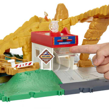 Matchbox Pista de Juguete Acción Rescate de Montaña