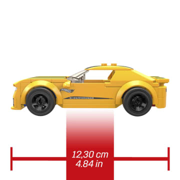 MEGA Hot Wheels 17 Camaro Real Racecar Building Set With 89 Pieces - Image 5 of 6