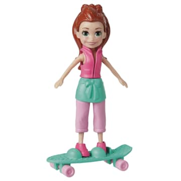 Polly Pocket Conjunto de Brinquedo Pacote de Modas Médio Lila Arco-íris Color Pop
