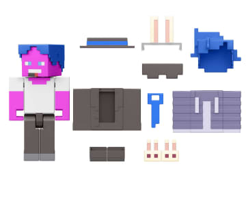 Minecraft Creator Series Figura de Acción Morada