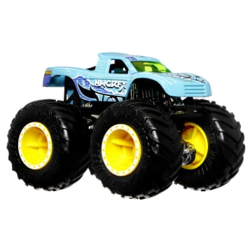 Hot Wheels Monster Trucks Vehículo de Juguete Color Shifter Race Ace Escala 1:64