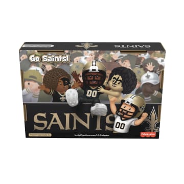 Little People Collector New Orleans Saints Special Edition Set For Adults & NFL Fans, 4 Figures