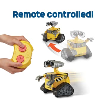Disney And Pixar Wall-E Robot Toy, Remote Control Hello Wall-E Robot
