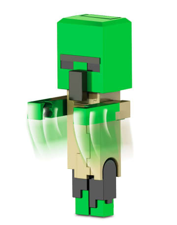 Minecraft Legends Figura de Acción Fidget Zombie de 3.25"