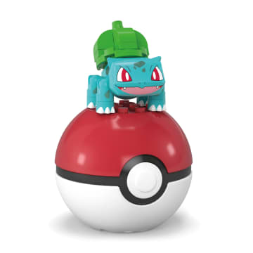 MEGA Pokémon Jogo de Construção Pokébola Evergreen Bulbasaur - Image 5 of 6