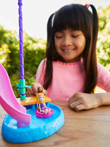 Polly Pocket Set de Juego Casa del Lago de Polly