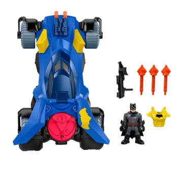 Imaginext DC Super Friends Vehículo de Juguete Batimóvil Clásico