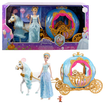 Disney Princesa Set de Juego Carruaje Mágico de Cenicienta