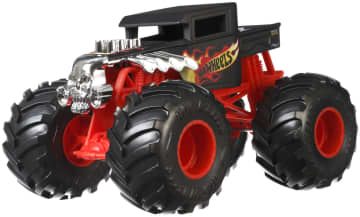 Hot Wheels Monster Trucks Vehículo de Juguete Bone Shaker Escala 1:24