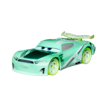 Disney And Pixar Cars Glow Racers Vehicles, Glow-in-The-Dark 1:55 Scale Die-Cast Toy Cars - Image 4 of 6