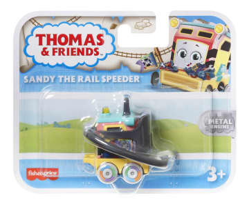 Thomas e Seus Amigos Veículo de Brinquedo Trem Metalizado Sandy O Misterio Da Montanha Da Vista - Imagem 6 de 6