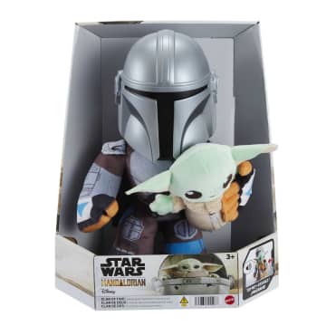 Star Wars Pelúcia Mandalorian & Grogu 12"