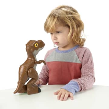Imaginext Jurassic World Dinosaurio de Juguete T-Rex Café XL