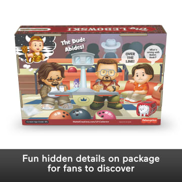 Little People Collector the Big Lebowski Special Edition Set For Adults & Fans, 4 Figures