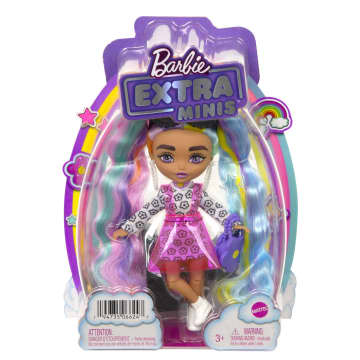 Barbie Extra Minis Muñeca Vestido Rosa con Flores
