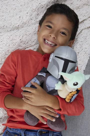 Star Wars Pelúcia Mandalorian & Grogu 12"