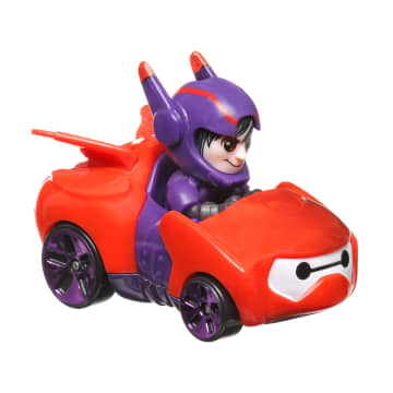 Hot Wheels RacerVerse Vehículo de Juguete Paquete de 4 de Personajes de Disney con Hero